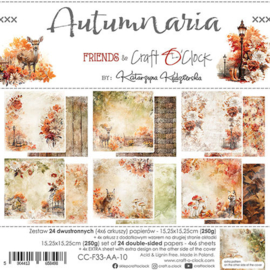 Set of Papers 15x15 cm Autumnaria