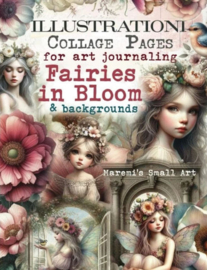 Art Journaling Book Fairies in Bloom