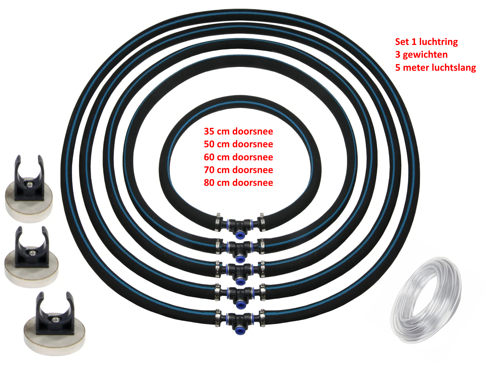 Beluchtingsring 35 cm