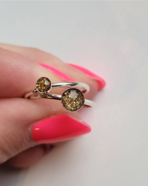 Ringen set met paardenhaar