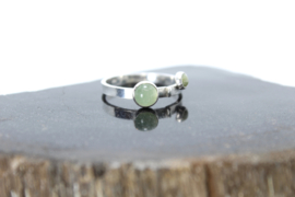 Ring met Aventurijn en Agaat