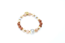 Horsehair bracelet Moonlight