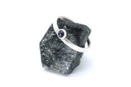 Ring with blue Sandstone