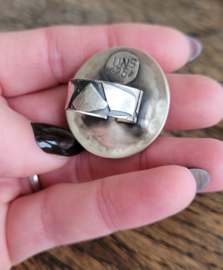 Ring with Owyhee Picture Jaspis