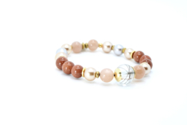 Horsehair bracelet Moonlight