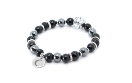 Paardenhaar Armband Onyx