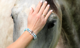 Paardenhaar armband Alaska