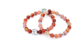 Horsehair bracelet Autumn