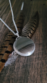 Pendant with Owyhee Picture Jaspis