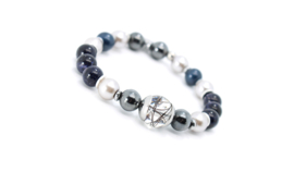 Horsehair bracelet Blue