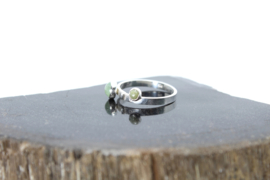 Ring met Aventurijn en Agaat