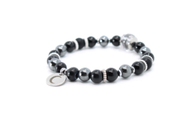 Paardenhaar Armband Onyx