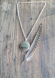 Pendant with Owyhee Picture Jaspis