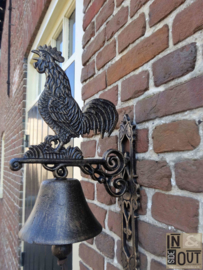 Große Türglocke| Rooster 2| Gusseisen |