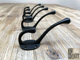 Rustikaler Kleiderhaken aus Gusseisen (S1) | Rustikal | Inklusive Schrauben