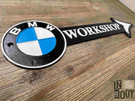 BMW- German motorbike factory -Workshop signposting