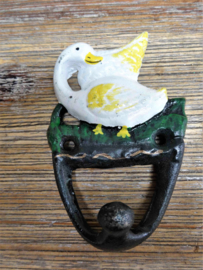 Set gietijzeren kapstokhaken| Dieren | 5 stuks
