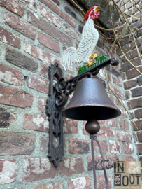 Large doorbell | Cockerel | Cast iron