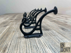 Cast-iron coat hook | Art Nouveau | Includes screws