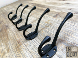 Rustikaler Kleiderhaken aus Gusseisen (S1) | Rustikal | Inklusive Schrauben