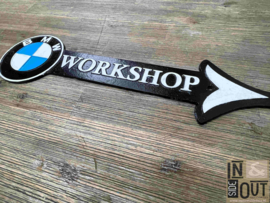 BMW- German motorbike factory -Workshop signposting