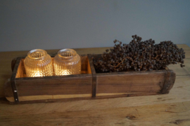 Alte doppelte Ziegelform | Vintage| Aufbewahrungsbox | Unikate