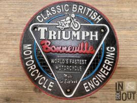 Triumph Britisches Motorrad - Gusseisen