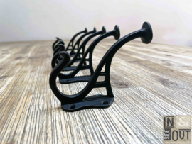 Gietijzeren kapstokhaakje | Art Nouveau | Inclusief schroeven