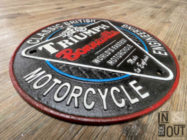 Triumph Britisches Motorrad - Gusseisen