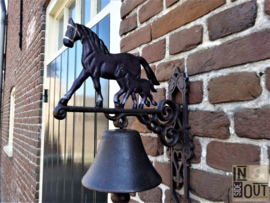 Large doorbell | Horse & foal | Cast iron