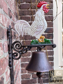 Large doorbell | Cockerel | Cast iron