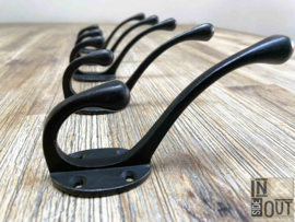 Rustikaler Kleiderhaken aus Gusseisen (S1) | Rustikal | Inklusive Schrauben