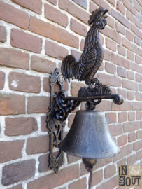 Große Türglocke| Rooster 2| Gusseisen |