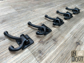 Cast iron coat hook with hinge | Foldable |