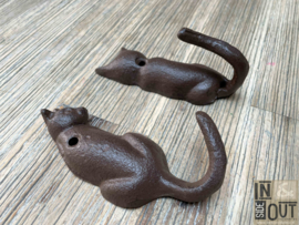 Set of coat hooks | Cat's tail | 2 designs |