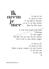 Ik neem je mee - A6