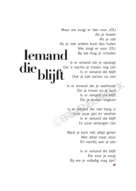 Iemand die blijft - A6