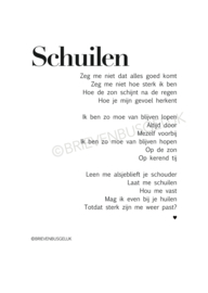 Schuilen - A5