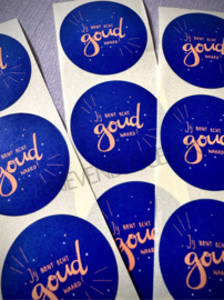 Goud waard - Sticker