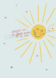 In het zonnetje - A6