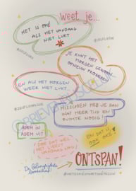 A3-poster Ontspan