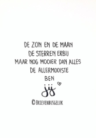 De allermooiste ben JIJ