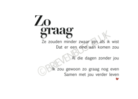 Zo graag - A6