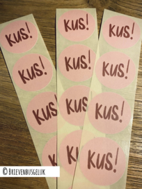 Kus! - sticker