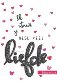 Ik stuur je heel veel liefde