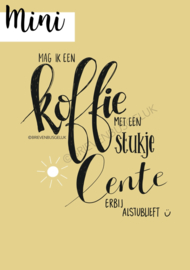 Koffie met een stukje lente - Mini