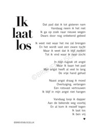 Ik laat los - A5