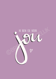 Ik ben er voor jou - A6