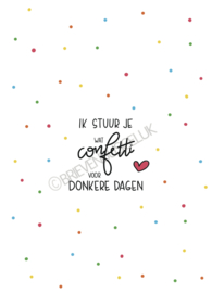 Confetti voor donkere dagen