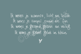 Simpel, puur en fijn - Mini